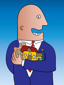 My nemesis #2: the other landlord across the street