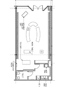 First draft floor plan